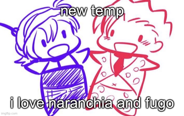 fugo and nar | new temp; i love naranchia and fugo | image tagged in fugo and nar | made w/ Imgflip meme maker