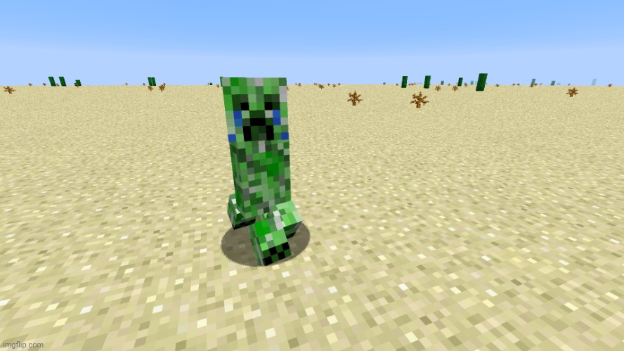 sad Creeper | image tagged in sad creeper | made w/ Imgflip meme maker