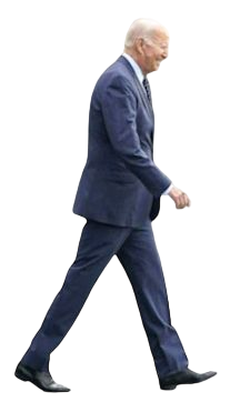 High Quality biden walking Blank Meme Template