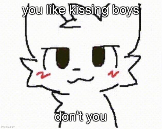 uwu | you like kissing boys; don’t you | image tagged in you like kissing boys | made w/ Imgflip meme maker