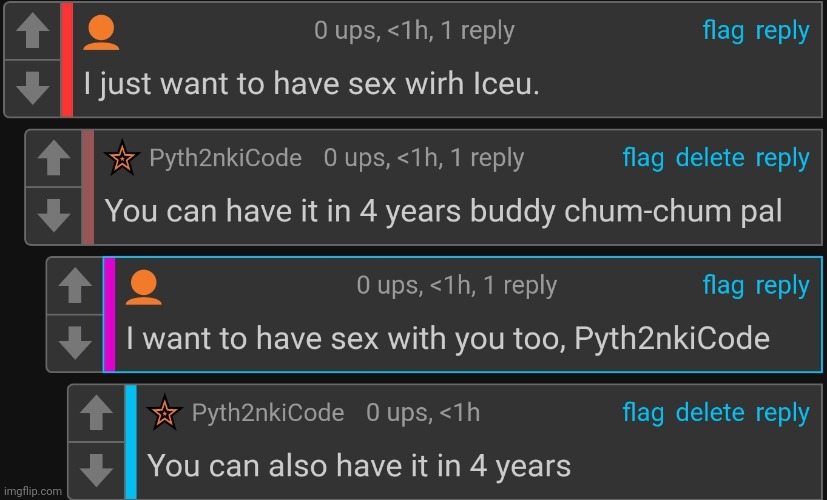 Least horny Iceu stan | made w/ Imgflip meme maker