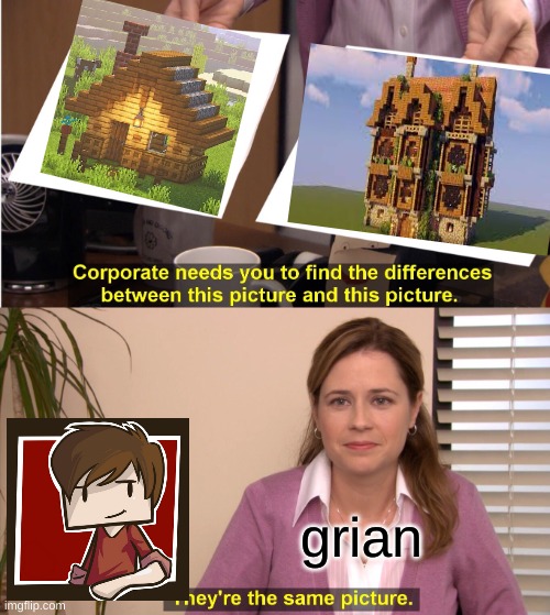 same | grian | image tagged in memes,they're the same picture | made w/ Imgflip meme maker