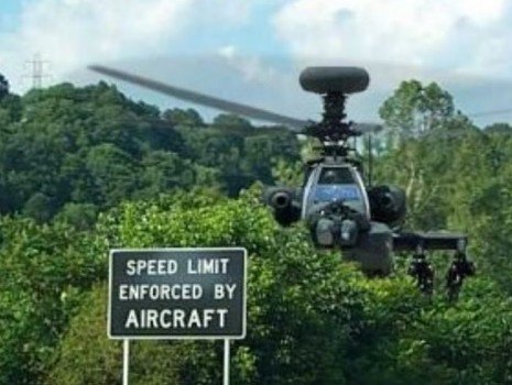High Quality speed limit enforced by aircraft Blank Meme Template