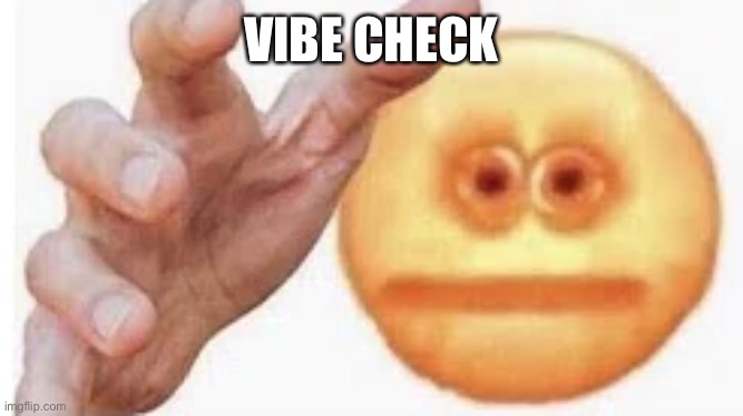 Vibe Check | VIBE CHECK | image tagged in vibe check | made w/ Imgflip meme maker