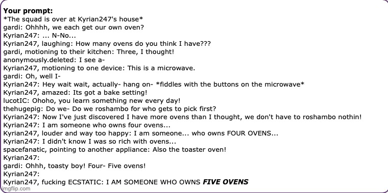 incorrect quotes, I guess, also I randomly picked some users | made w/ Imgflip meme maker