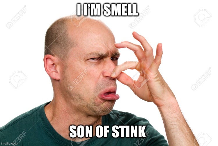Moo | I I’M SMELL; SON OF STINK | image tagged in smelly,smell,funny memes,funny | made w/ Imgflip meme maker