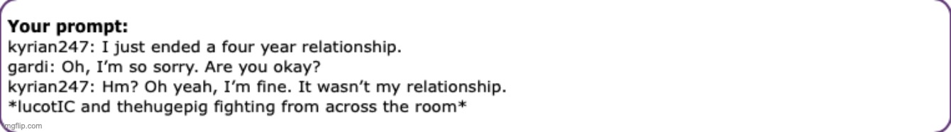 lucotIC x thehugepig confirmed /j | made w/ Imgflip meme maker