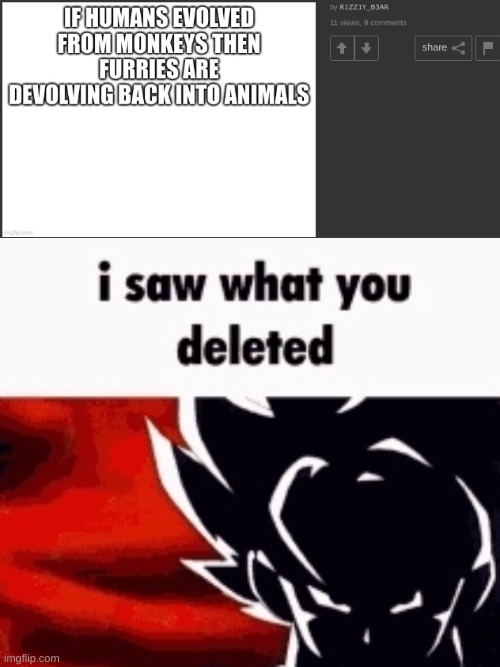 image tagged in i saw what you deleted | made w/ Imgflip meme maker