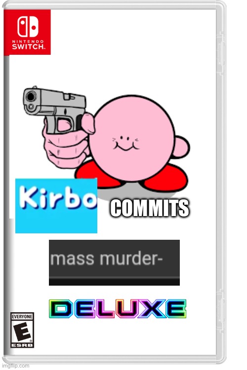 New Kirby game looks lit | COMMITS | made w/ Imgflip meme maker