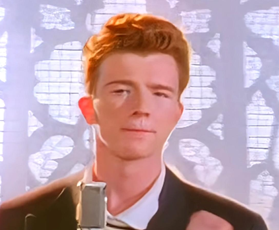 Rick Astley Blank Meme Template