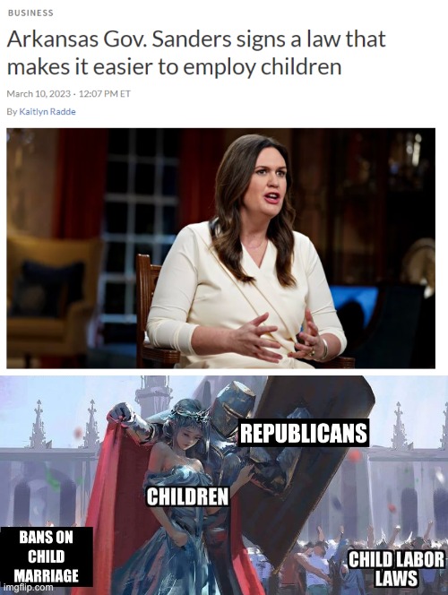 Let kids be kids! | image tagged in child labor,republicans,groomer,capitalism,save the children | made w/ Imgflip meme maker