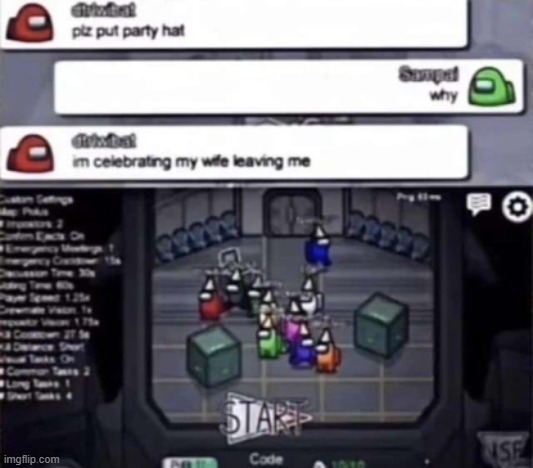 6 upvotes and i post this in the among us stream | made w/ Imgflip meme maker