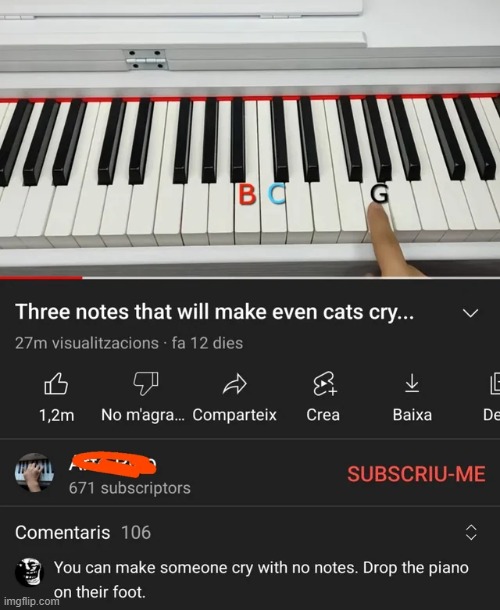 cursed piano performance | image tagged in cursed,comments,funny | made w/ Imgflip meme maker