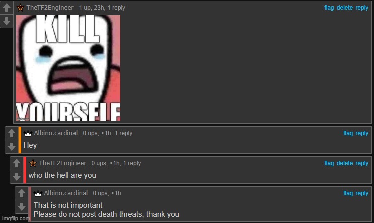 Low tier god lmao (mod note: albino.cardinal is not smart lmao) | made w/ Imgflip meme maker