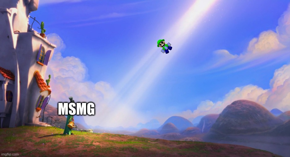 i wanted to come back | MSMG | image tagged in lorax return | made w/ Imgflip meme maker