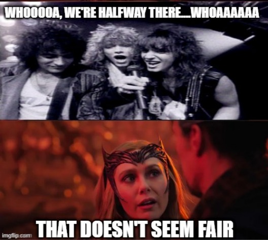 No It Doesn't Scarlett Witch | image tagged in bon jovi | made w/ Imgflip meme maker
