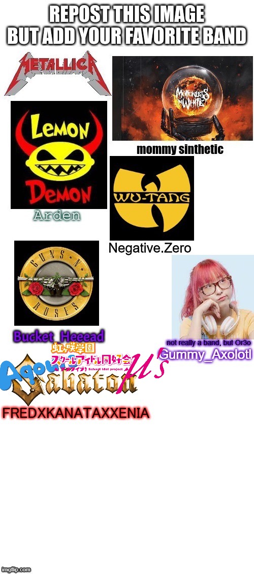Sabaton and School Idols | made w/ Imgflip meme maker