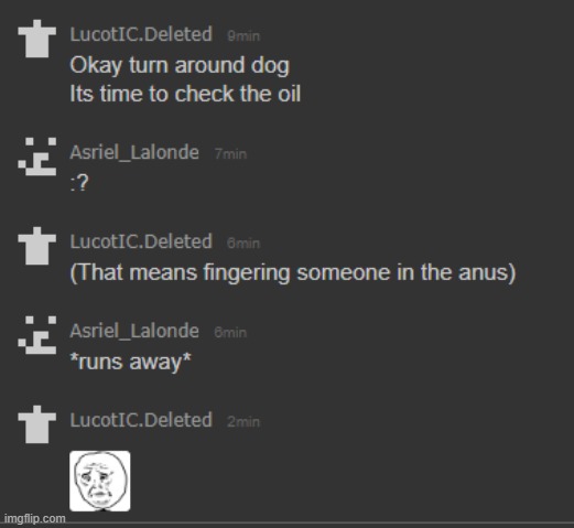 normal conversation. | made w/ Imgflip meme maker