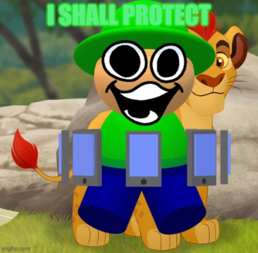 I SHALL PROTECT | made w/ Imgflip meme maker