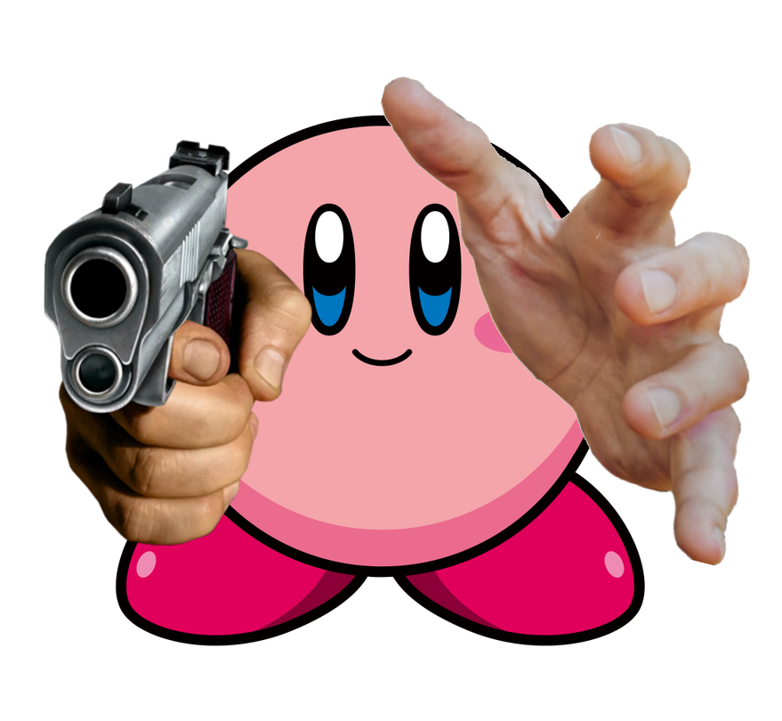 High Quality kirby wants your soul Blank Meme Template