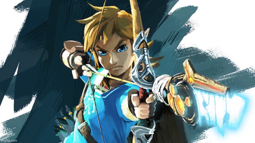 GUYS HEAR ME OUT | image tagged in botw link | made w/ Imgflip meme maker