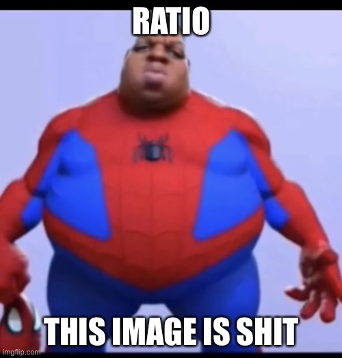 ratio | RATIO THIS IMAGE IS SHIT | image tagged in ratio | made w/ Imgflip meme maker