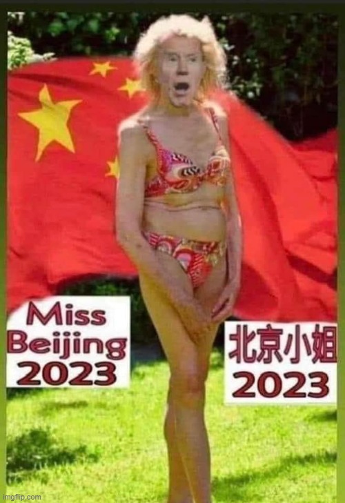 LOOOL!!! | image tagged in china,joe biden,democrat | made w/ Imgflip meme maker