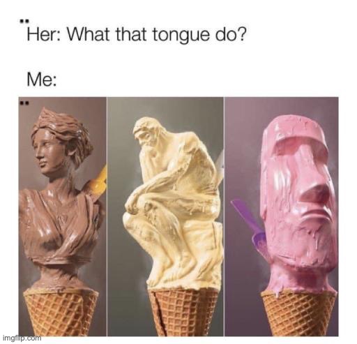 Licky licky | image tagged in lick | made w/ Imgflip meme maker