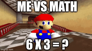 Me V.S Math - Imgflip