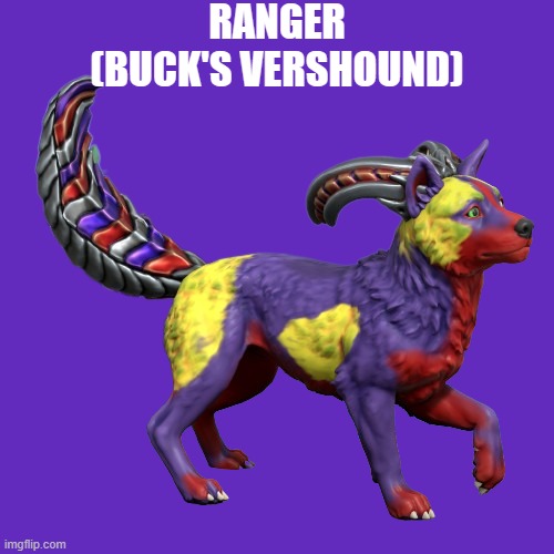 Even a cyborg exterminator needs help catching robot vermin | RANGER
(BUCK'S VERSHOUND) | image tagged in ranger | made w/ Imgflip meme maker