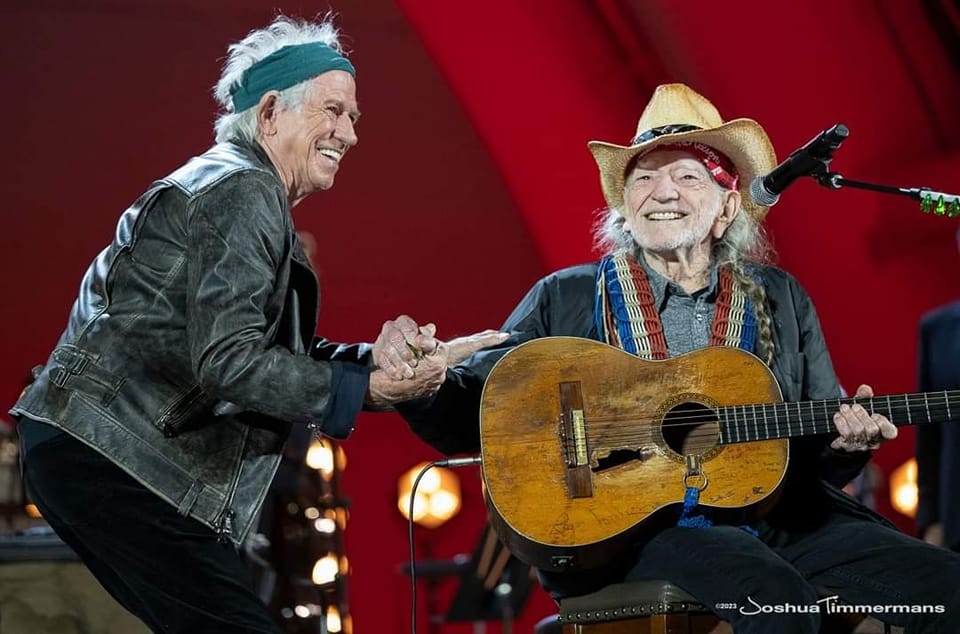 High Quality Keith Richards Willie Nelson Blank Meme Template