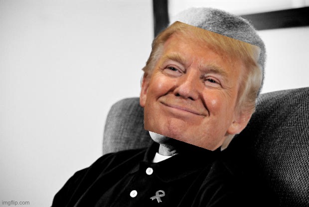 Nelson Mandela but it’s Donald Trump Blank Meme Template