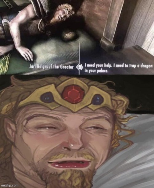 image tagged in skyrim | made w/ Imgflip meme maker