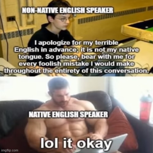 Romanian was my first I think | made w/ Imgflip meme maker