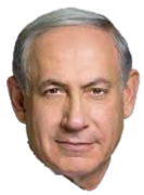 High Quality Benjamin Netanyahu's face Blank Meme Template
