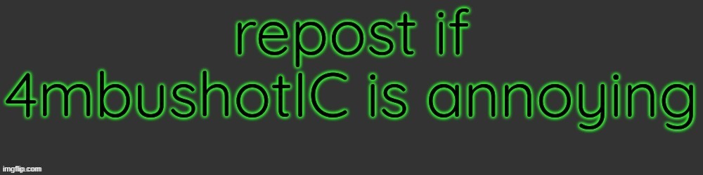 made w/ Imgflip meme maker