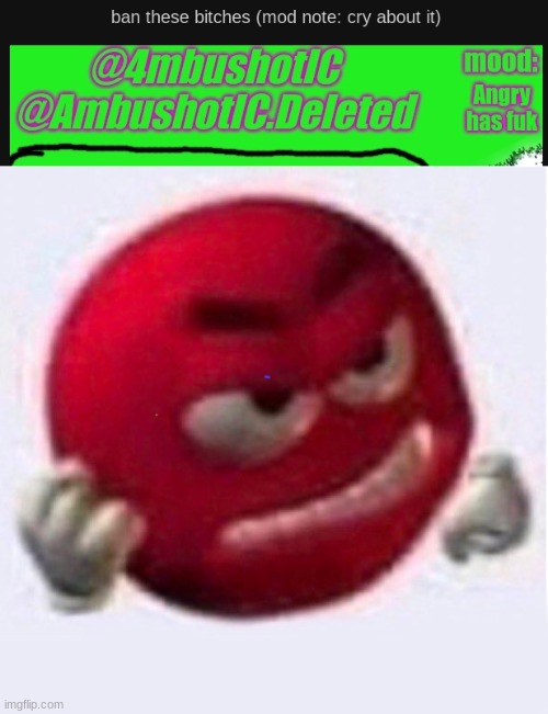 bitch is cuss wodr ban him | made w/ Imgflip meme maker