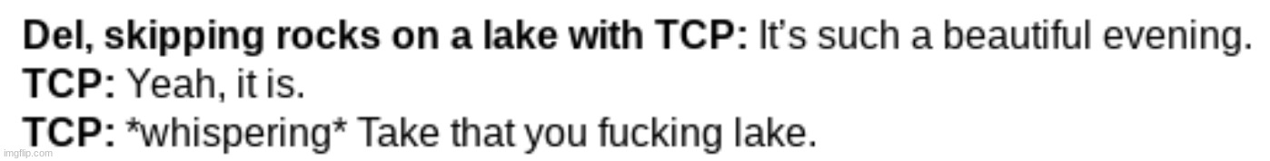 What did the lake do? | made w/ Imgflip meme maker