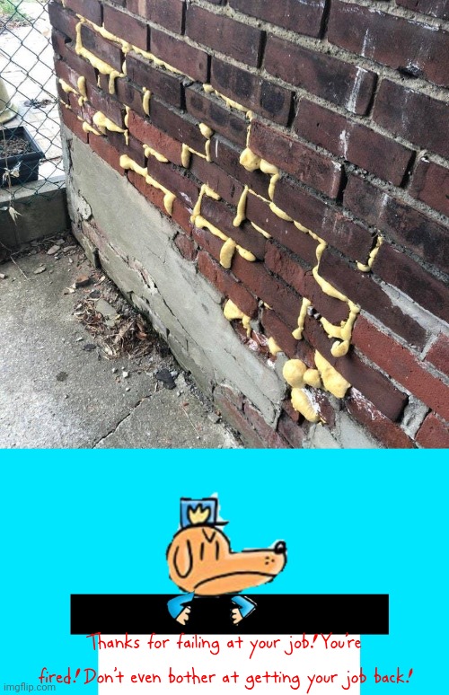 Bricks | image tagged in dog man thanks for failing at your job,design fails,bricks,brick,you had one job,memes | made w/ Imgflip meme maker