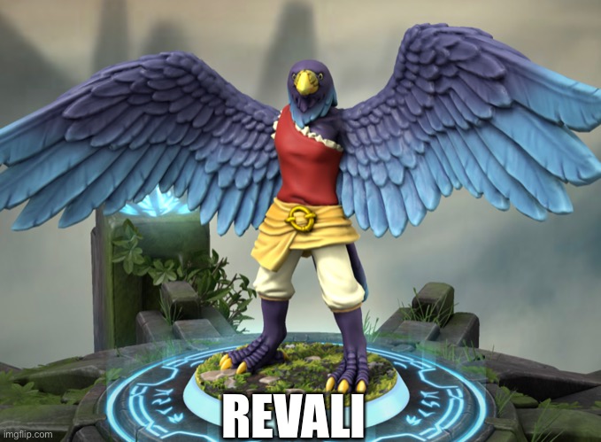 Revali (contest submission) | REVALI | image tagged in revali,botw,contest,pls lemme win | made w/ Imgflip meme maker