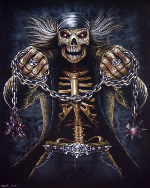 imgflip.com/i/7kl2eu (upvote it) | image tagged in badass skeleton | made w/ Imgflip meme maker