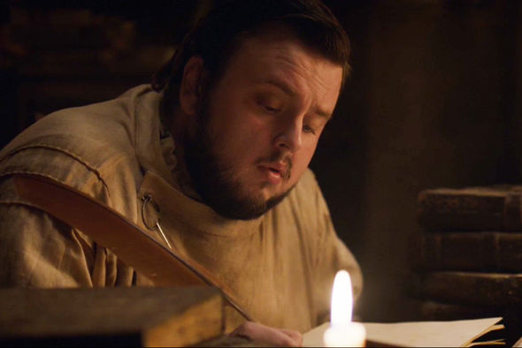 Game of Thrones Samwell Tarly writing Blank Meme Template