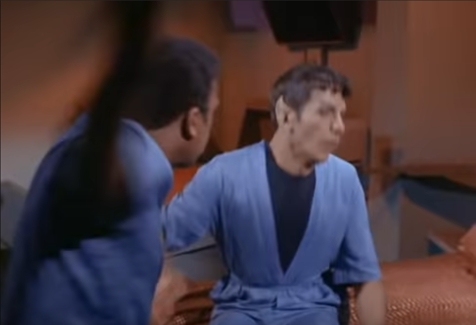 Spock Slapped Blank Meme Template