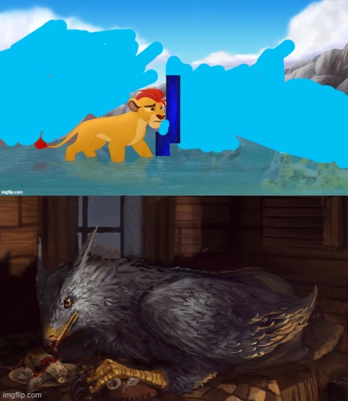 Used in comment | image tagged in jackass,buckbeak | made w/ Imgflip meme maker