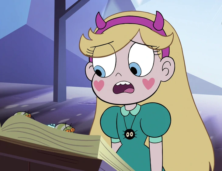 Star Butterfly 'you do crazy things'. Blank Meme Template