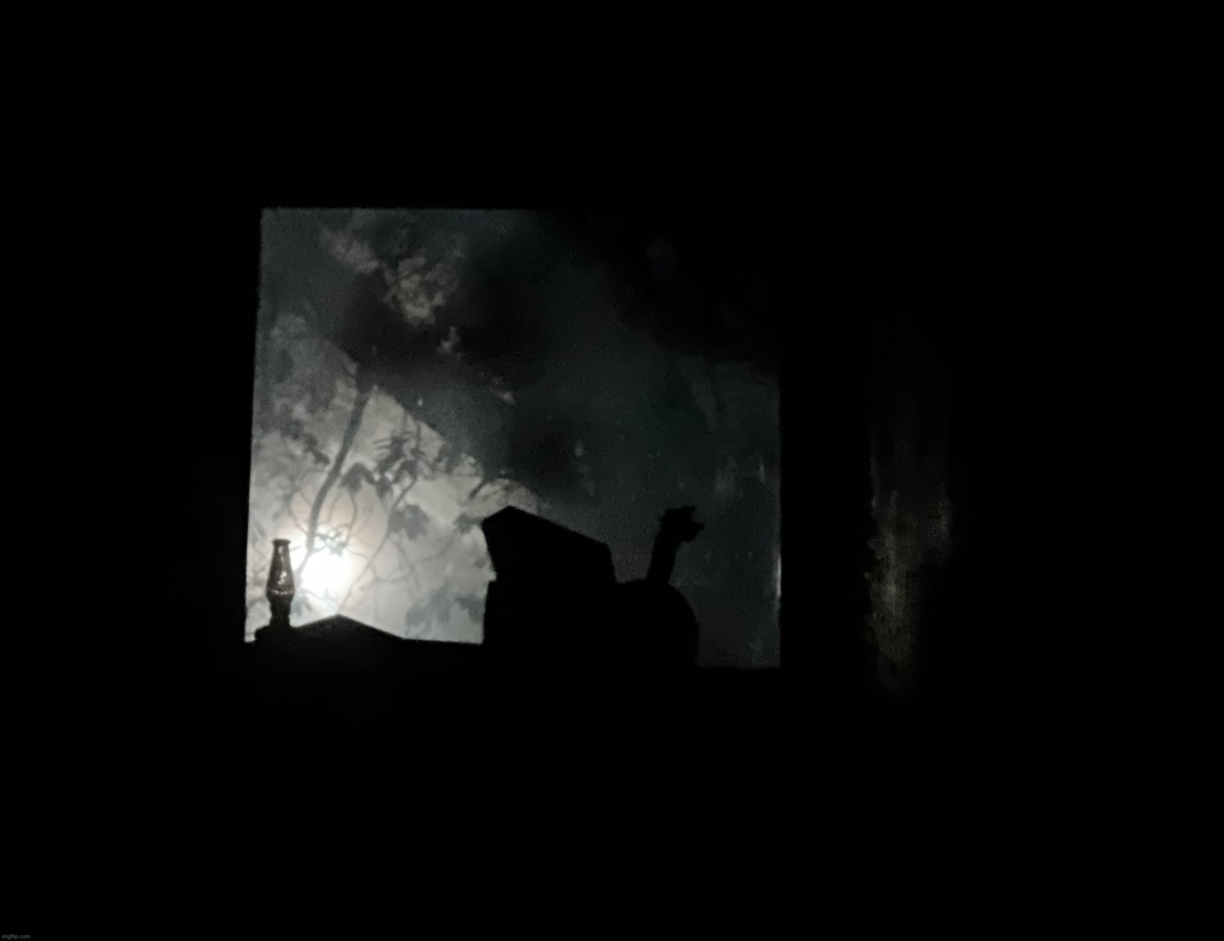 Night window | made w/ Imgflip meme maker