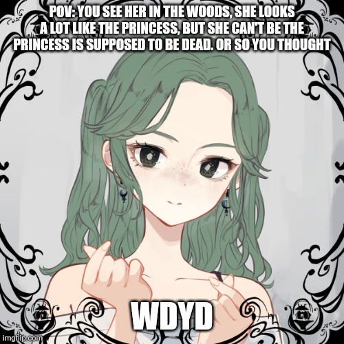 No joke military vehicle op Bambi Roblox or among us ocs. Humanoid oc only. If romance straight / bi males | POV: YOU SEE HER IN THE WOODS, SHE LOOKS A LOT LIKE THE PRINCESS, BUT SHE CAN'T BE THE PRINCESS IS SUPPOSED TO BE DEAD. OR SO YOU THOUGHT; WDYD | made w/ Imgflip meme maker