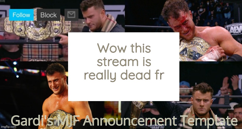 Timezones :tea::moai: | Wow this stream is really dead fr | image tagged in gardi's mjf announcement template v2 | made w/ Imgflip meme maker
