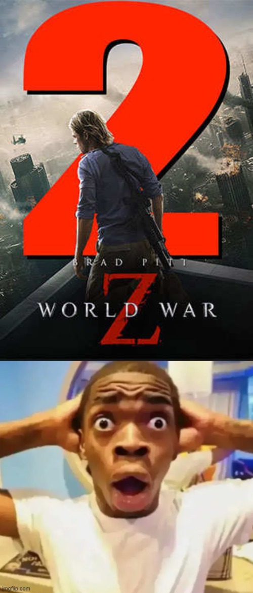 THEY GETTING A SEQUEL? | image tagged in surprised black guy | made w/ Imgflip meme maker