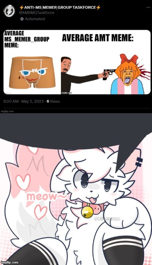 i hate this stupid twitter account | image tagged in furry speachbubble | made w/ Imgflip meme maker